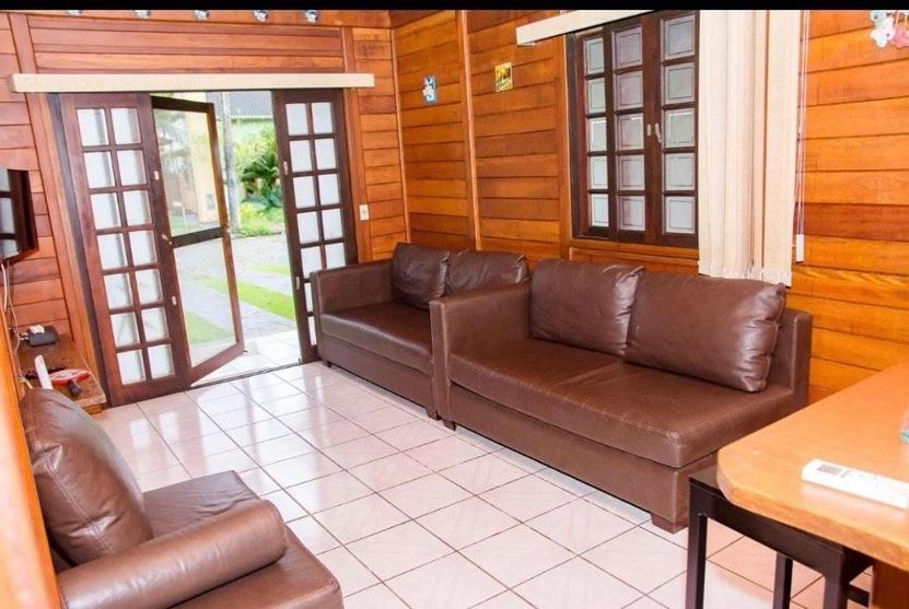 Casa De Praia Estilosa Com Piscina No Condominio-Litoral Norte Бертиога Экстерьер фото